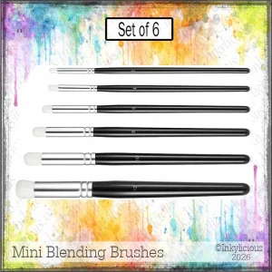 Mini Blending Brushes Pk 6