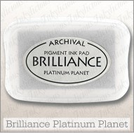 Brilliance Ink Pad Platinum Planet