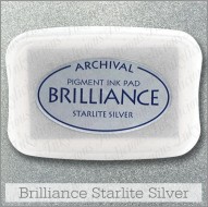 Brilliance Ink Pad Starlight Silver