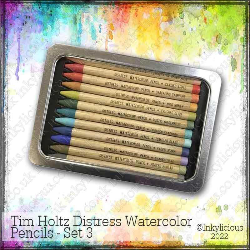 Ranger Ink - Tim Holtz - Distress Watercolor Pencils - Set 3