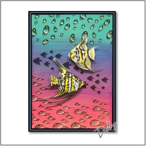 Angel Fish Stamp set