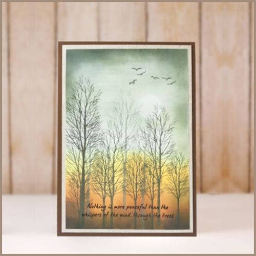 Aspen Trees Stamp Set