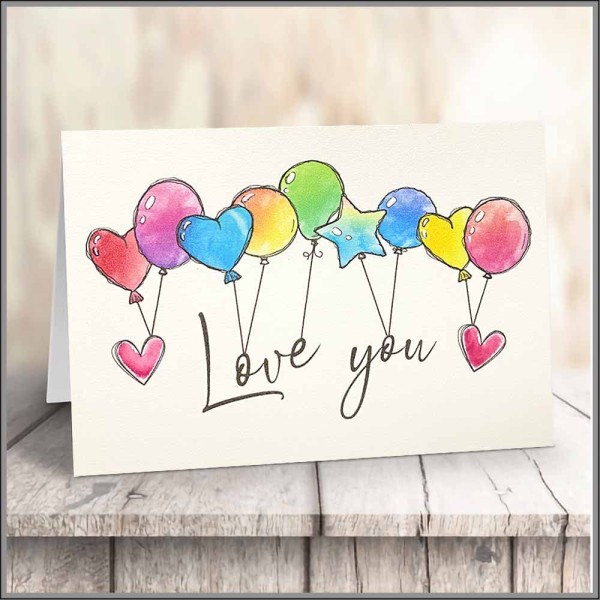 Balloons Stamp Set