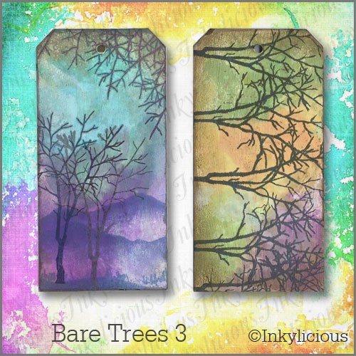 Bare Trees 3 Stamp set