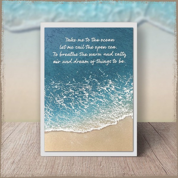 By The Sea - Shoreline Stamp Set