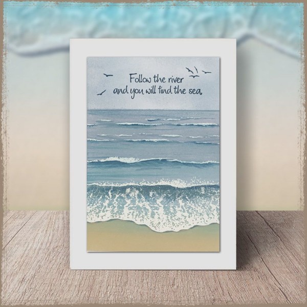 By The Sea - Waves Stamp Set