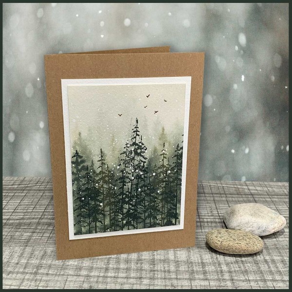 Forest Pines Stamp Set