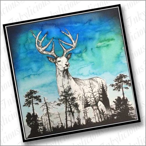Forest Stag Stamp set