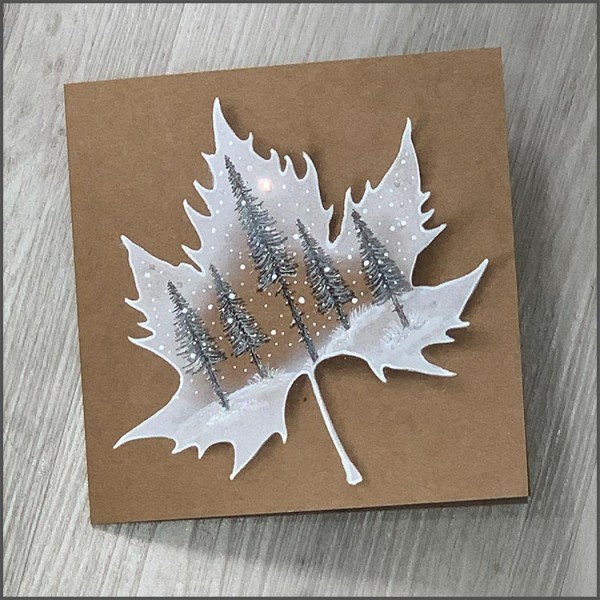 Tall Fir Trees 2 Stamp Set