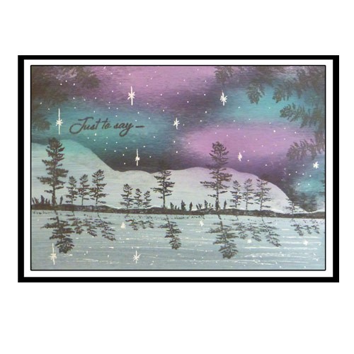 Reflections Blue Hills Pine Stamp