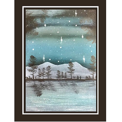 Reflections Blue Hills Pine Stamp