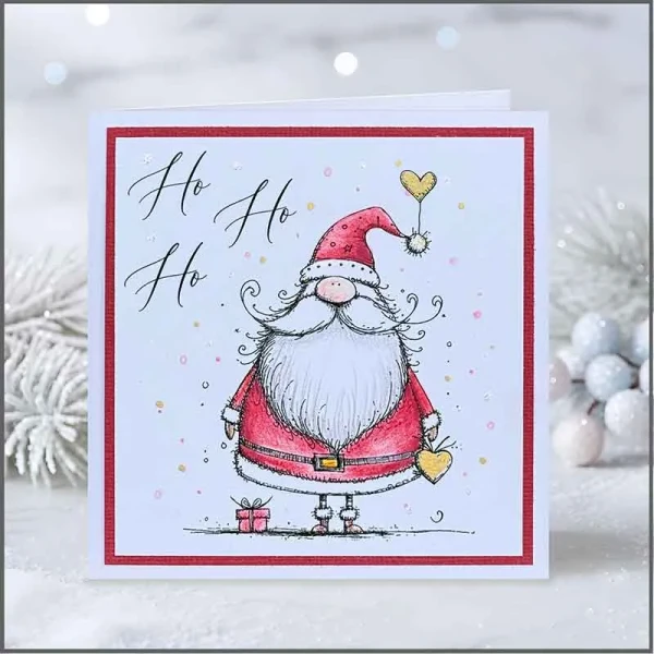 Santa Ho Ho Stamp Set
