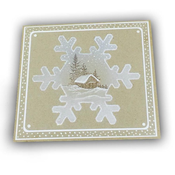 Snowflake Stencil 6"