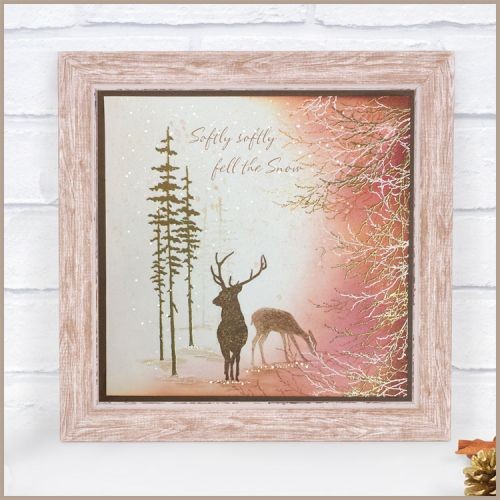 Tall Pine Trees Stamp Large