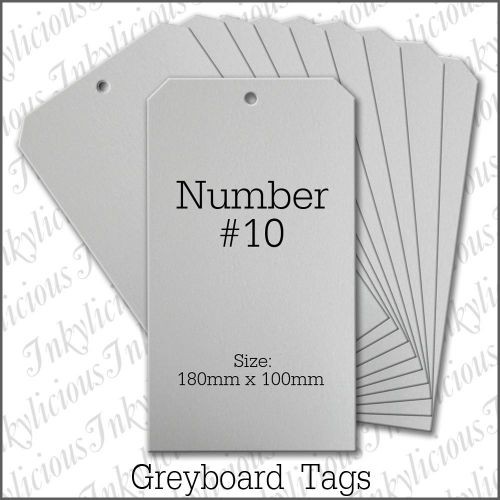 Greyboard Tags Size #10 