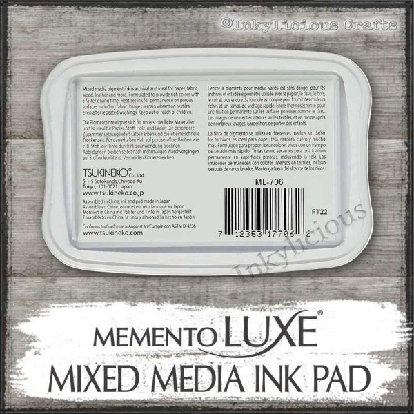 Memento Luxe Ink Pad Nautical Blue
