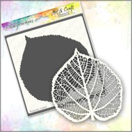 Aspen Leaf Stencil 