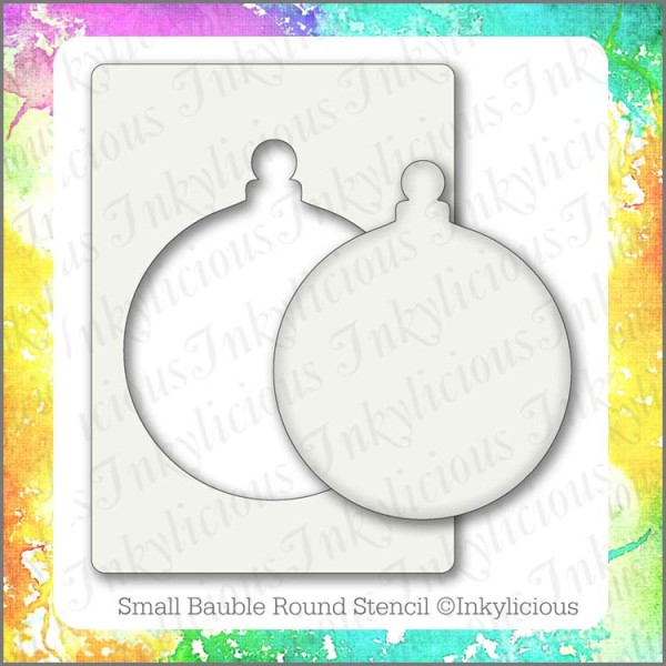 Bauble Stencil Set of 4 A6