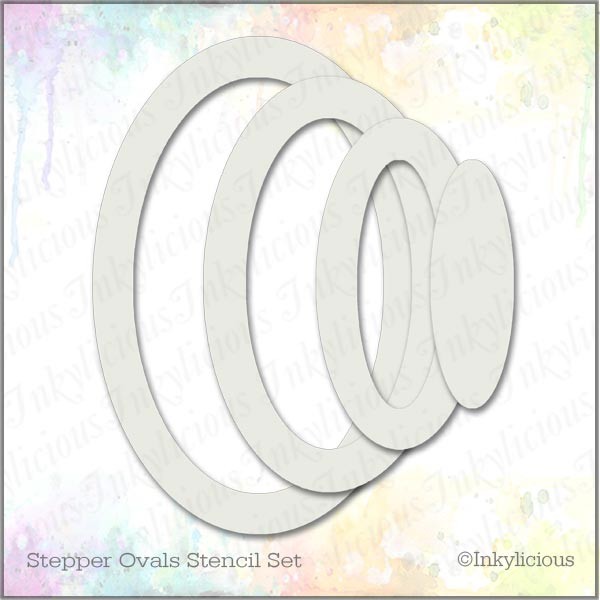 Stepper Stencil Oval A5