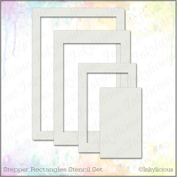 Stepper Stencil Rectangle A5