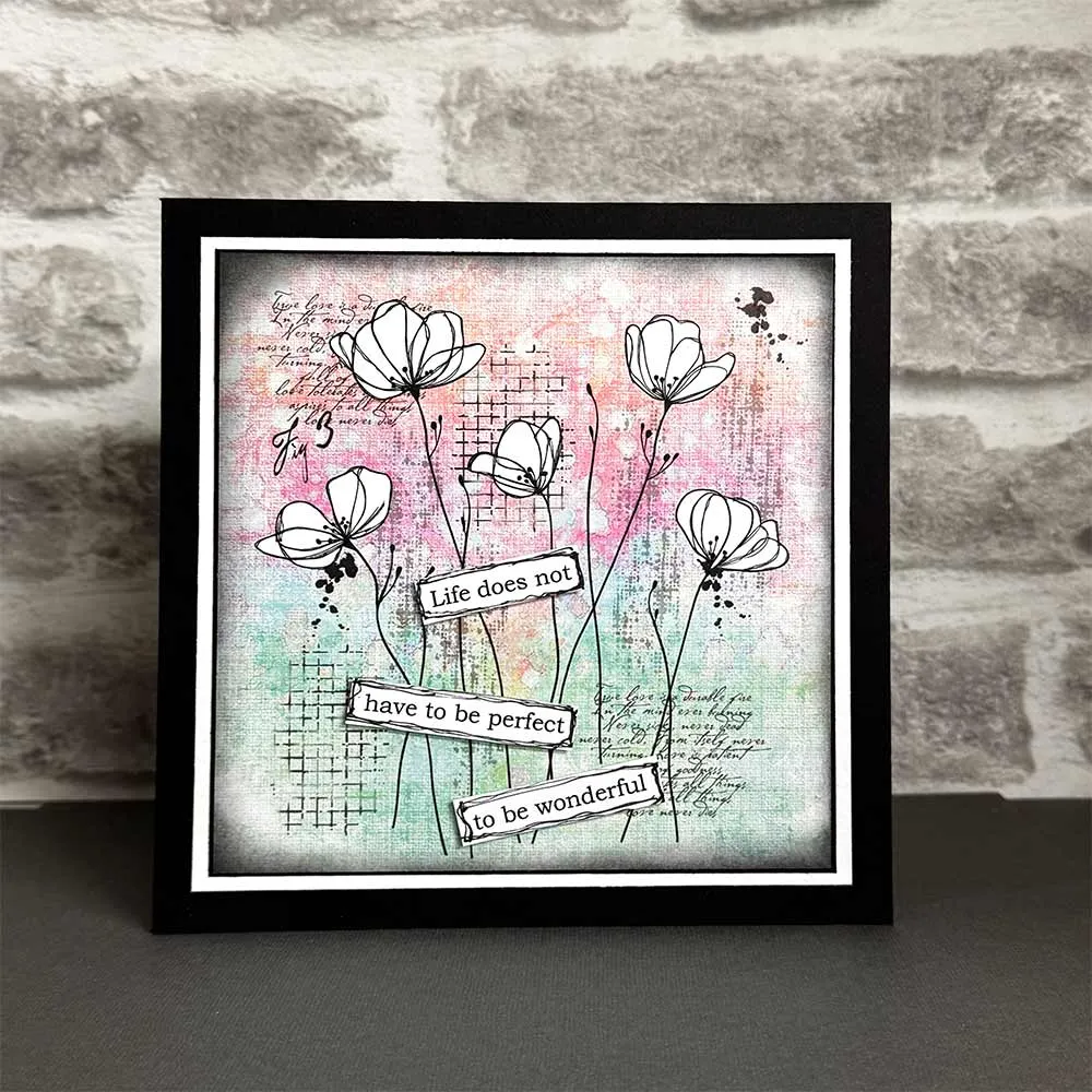 Sketched Florals Stamp Set