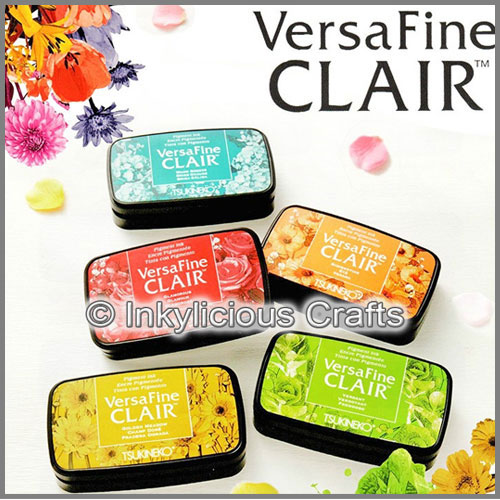 Versafine Clair Ink Swatch Colors 